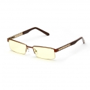 Компьютерные очки Федорова AF037 Luxury мужские Цвет: коричневый