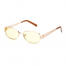 Компьютерные очки Федорова AF030 Premium женские Цвет: золотой